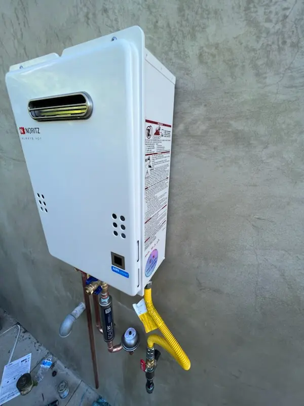 Tankless water heater installation for Whispering Woods homes